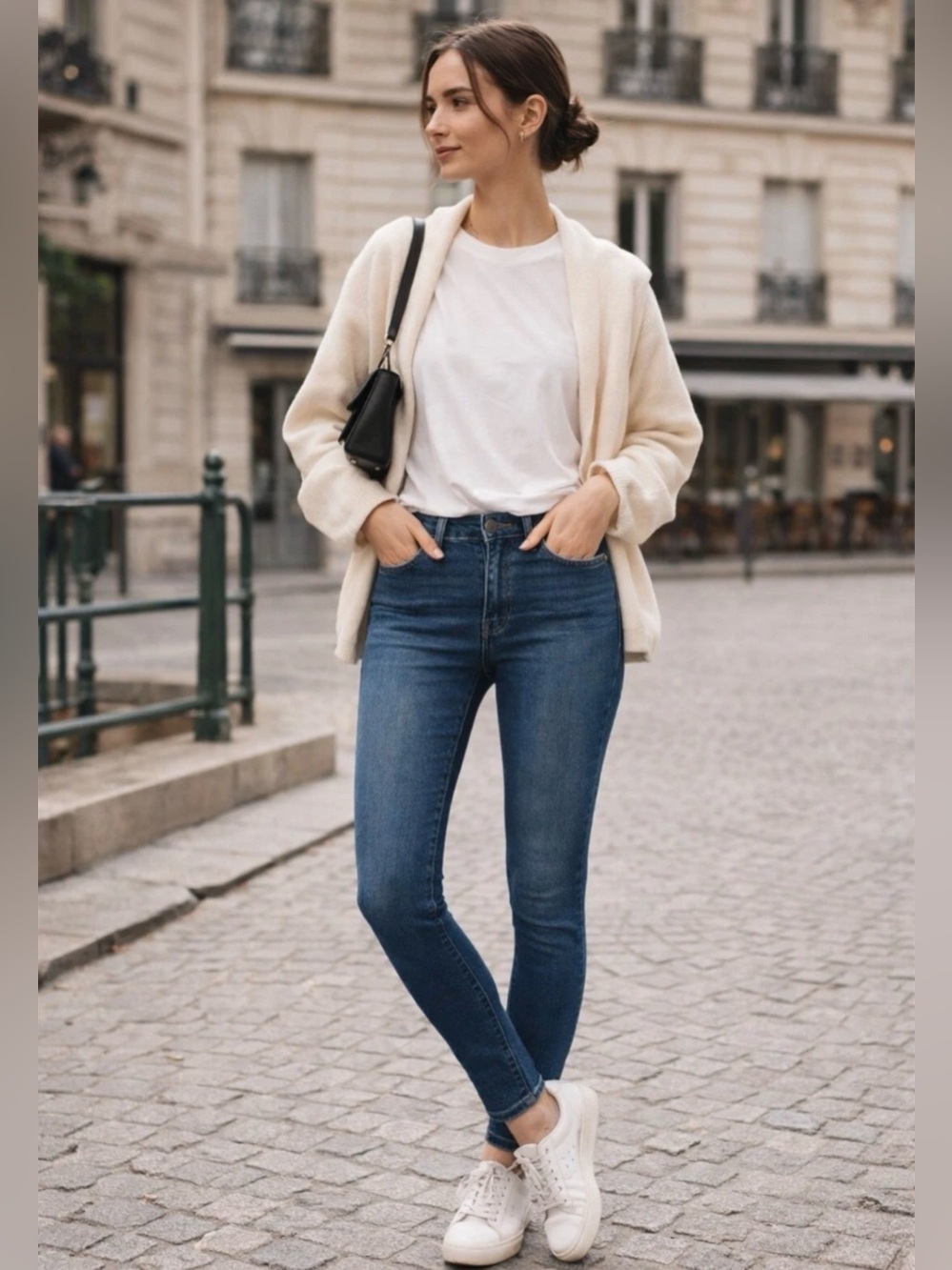 Everlane The Mid Rise Skinny Stretch Organic Cotton Size 25